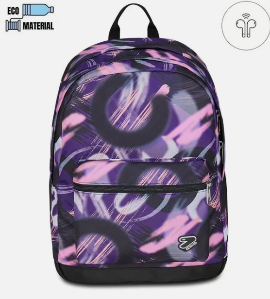 Zaino Scuola Seven Pro XXL con Cuffie Wireless