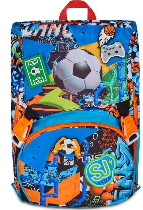 Zaino scuola SJ estensibile Big Tinypatch Boy