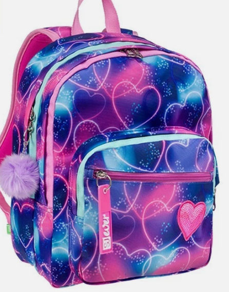 SEVEN ZAINO DOPPIO SCOMPARTO SJ EVER MULTIHEART GIRL