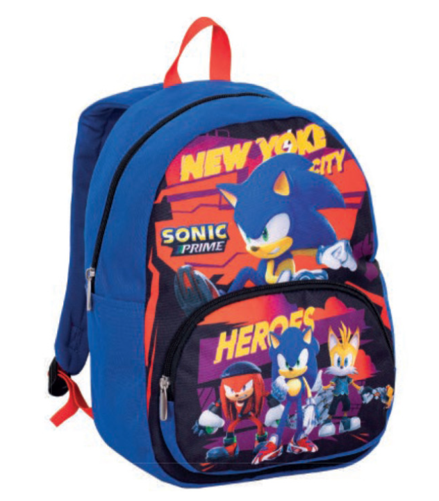 ZAINO ASILO 23X30X10 SONIC PRIME