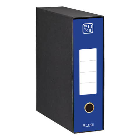 REGISTRATORI BOXII BLU DORSO 8 PROTOCOLLO