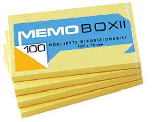 POST-IT 655 76X127   GIALLI BOXII