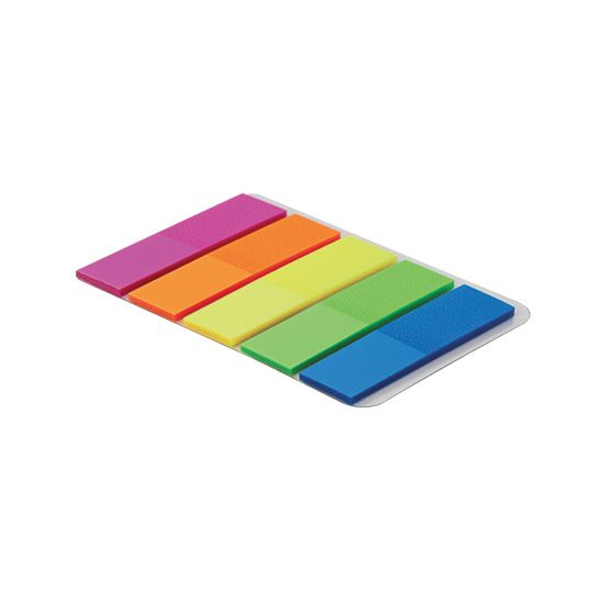 SEGNAPAGINA MYMEMO PLAST.5COL 12X45 125FG