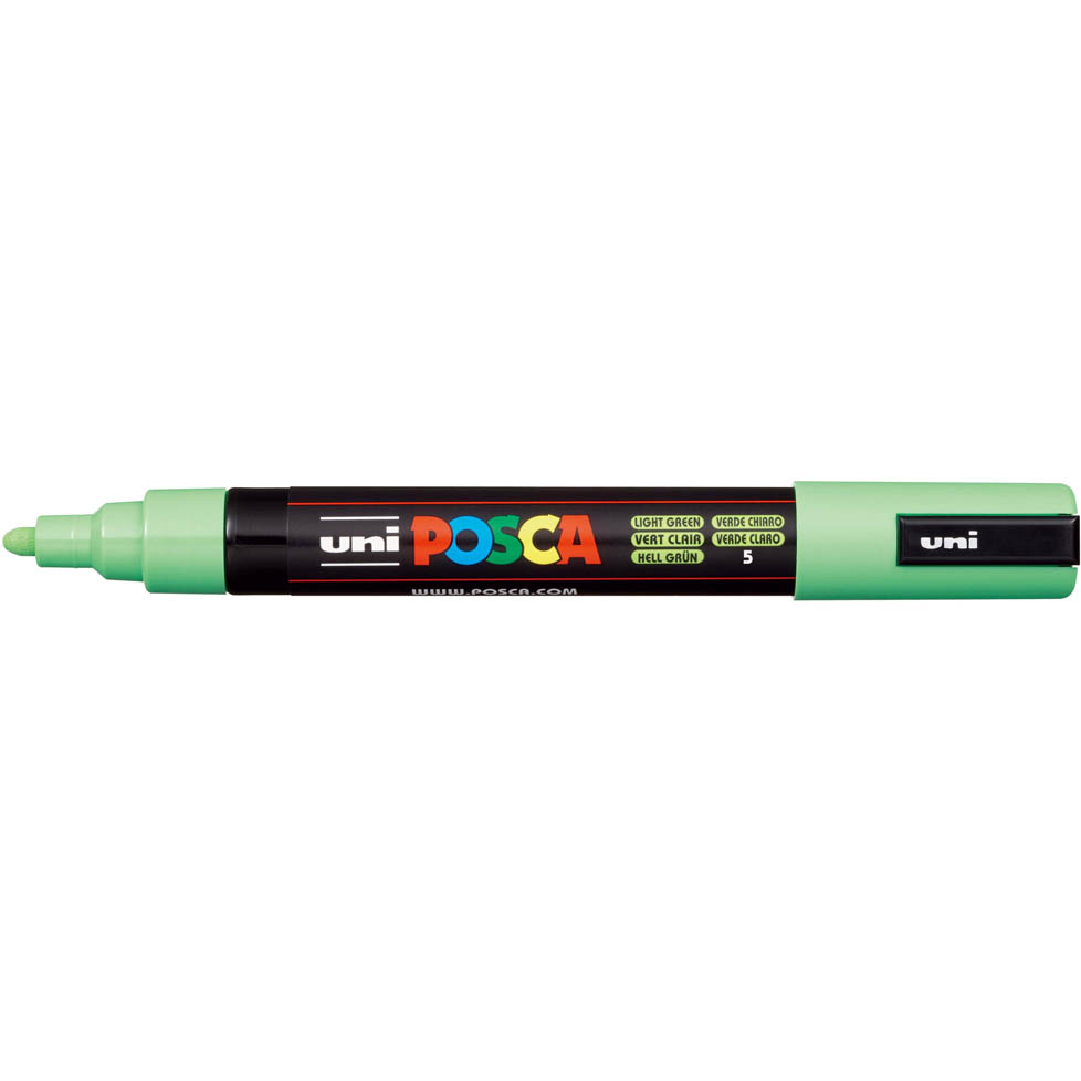 UNI POSCA PC5 VERDE CHIARO MEDIO PENNARELLO