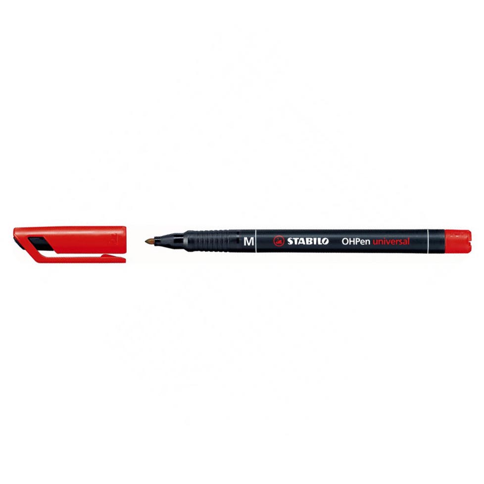 OHP ROSSO MEDIO PENNARELLO STABILO
