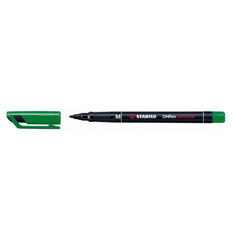 OHP VERDE MEDIO PENNARELLO STABILO