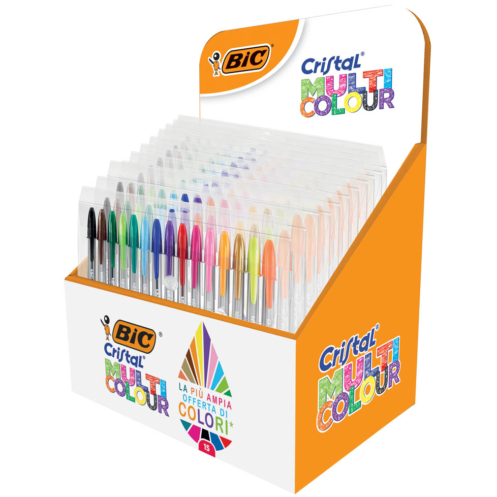SFERA CRISTAL MULTICOLOR 1 COLORI ASSORTITI BIC