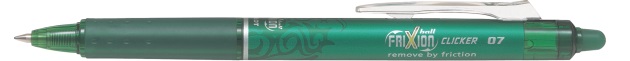 SFERA FRIXION CLICKER VERDE PILOT