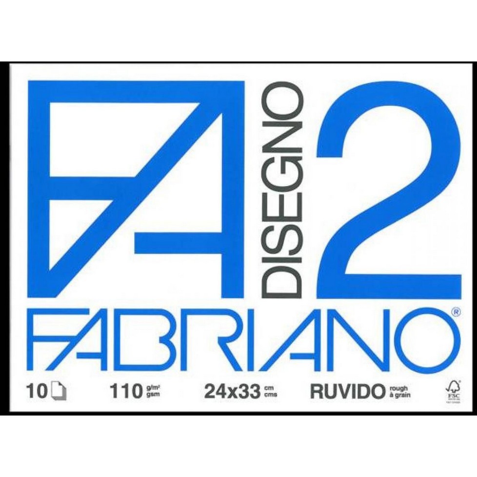 ALBUM FA2 24X33 RUVIDO 10FG 110GR 
