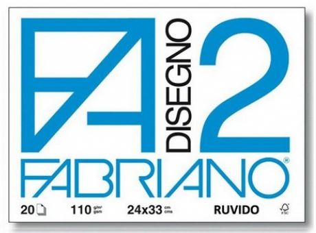 ALBUM FA2 24X33 RUVIDO 20FG 110GR 