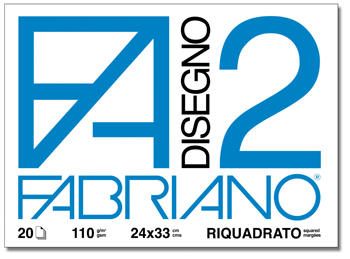 ALBUM FA2 24X33 SQUADRATO 20FG 110GR 