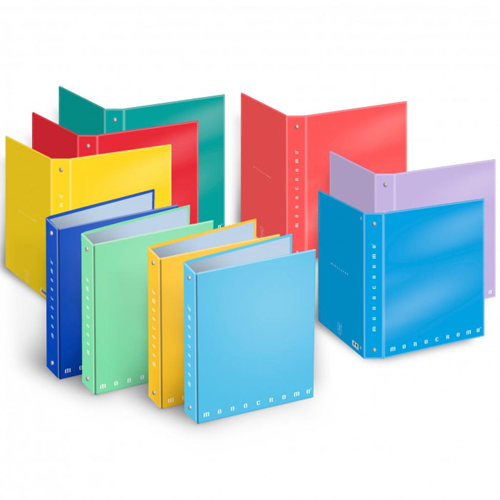COPERTINE AD ANELLI A4 030 MONOCROMO 