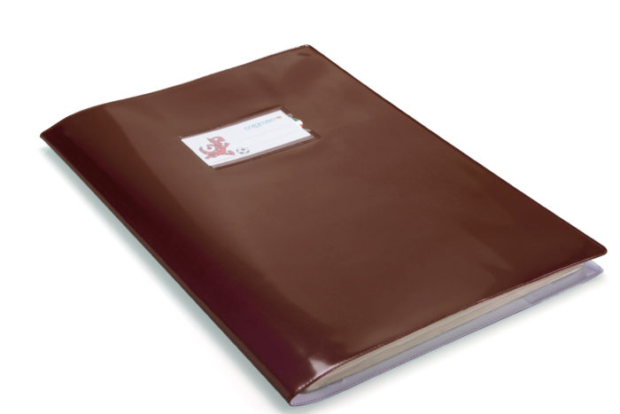 COPRIMAXI COLOROSA PORTANOME MARRONE PVC300