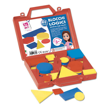 BLOCCHI LOGICI 48 PEZZI IN VALIGETTA