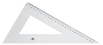 SQUADRA 60°/36  GEOMETRICA