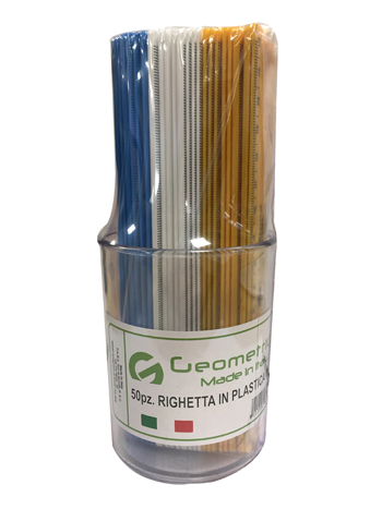 RIGA 16CM  GEOMETRICA COLORI ASSORTITI