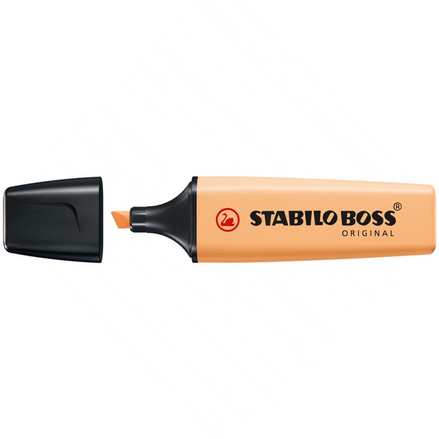 EVIDENZIATORI BOSS 125 ARANCIO PAPAYA  STABILO