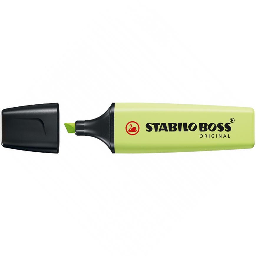 EVIDENZIATORI BOSS 133 LIME  STABILO
