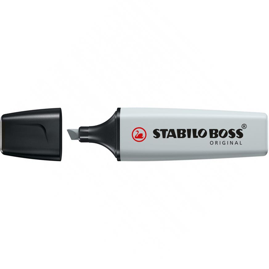 EVIDENZIATORI BOSS 194 GRIGIO POLVERE  STABILO