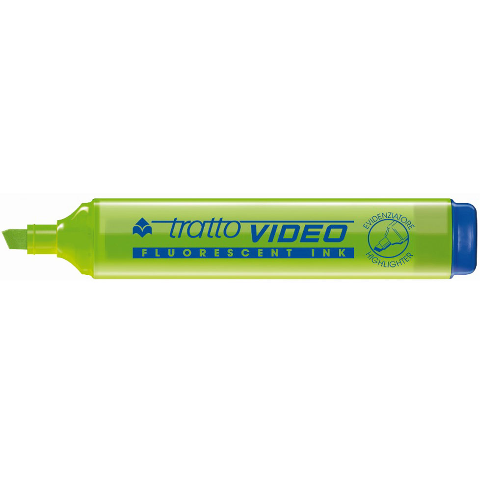 EVIDENZIATORI TRATTO VIDEO LIME  FILA