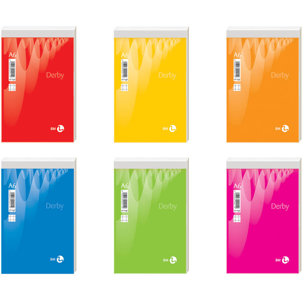 BLOCCO NOTES 10X15 5MM  60FG DERBY A6