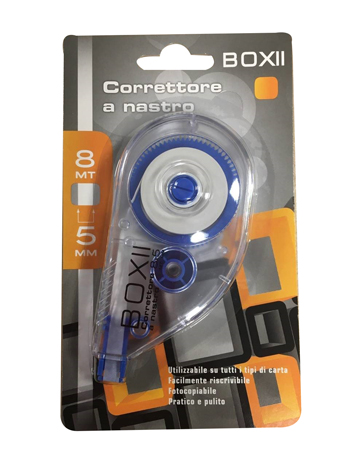 CORRETTORE A NASTRO 5MMX8MT  BOXII