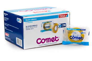NASTRO ADESIVO 15X33 TRASP. COMET CELLOPHANE