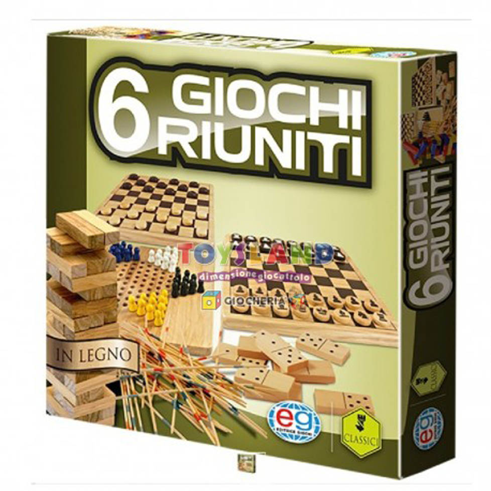 GIOCHI RIUNITI IN LEGNO