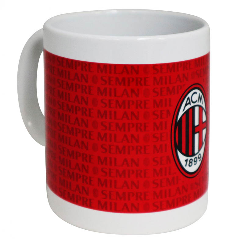 TAZZA MUG CERAMICA ROSSA MILAN