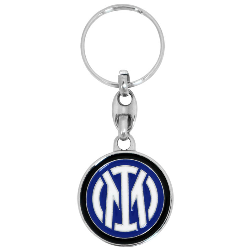 PORTACHIAVI METALLO SMALTATO INTER