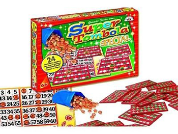 TOMBOLA SUPER TOMBOLA 24 CARTELLE SPECIAL