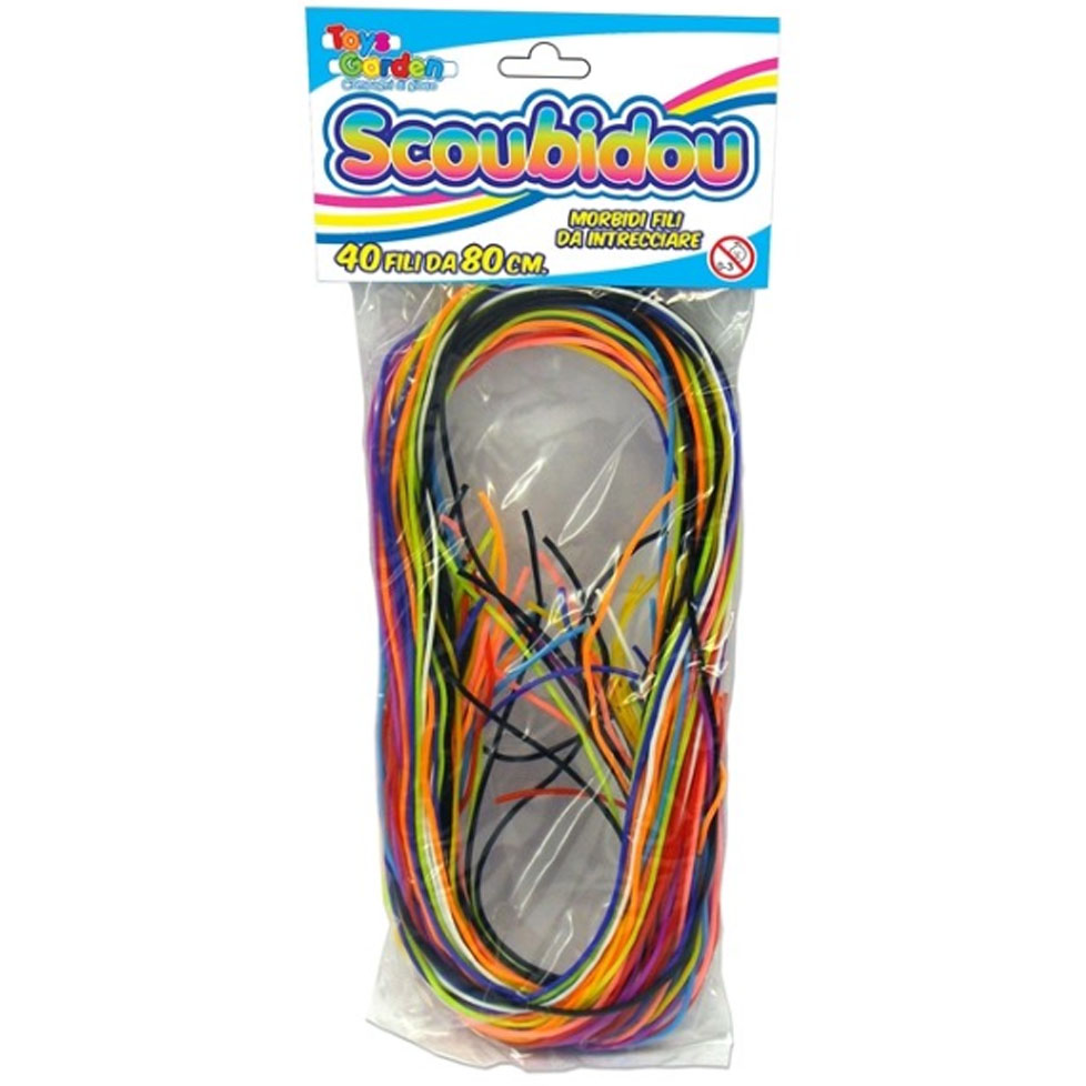 SCOOBY-DOO MEDIO COLORFUL 40 FILI DA 80 CM.