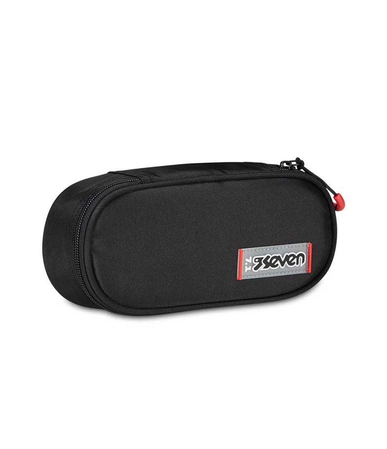 Astuccio Portapenne Seven Round Plus Freethink Unisex – Jet Black