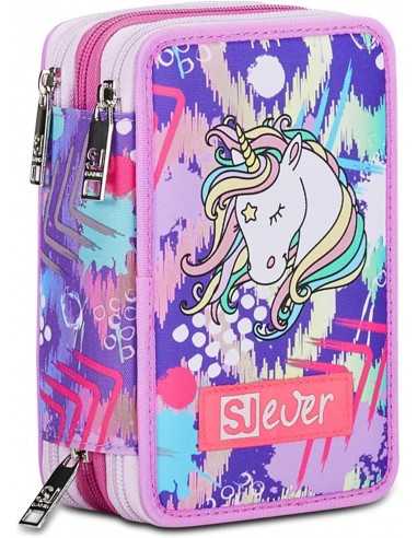 Astuccio Completo 3 Zip SJ Gang SJ Ever Oneunicorn Girl