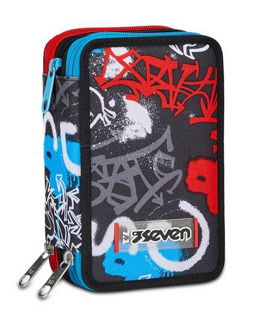 Astuccio scuola Seven 3 zip Half Street