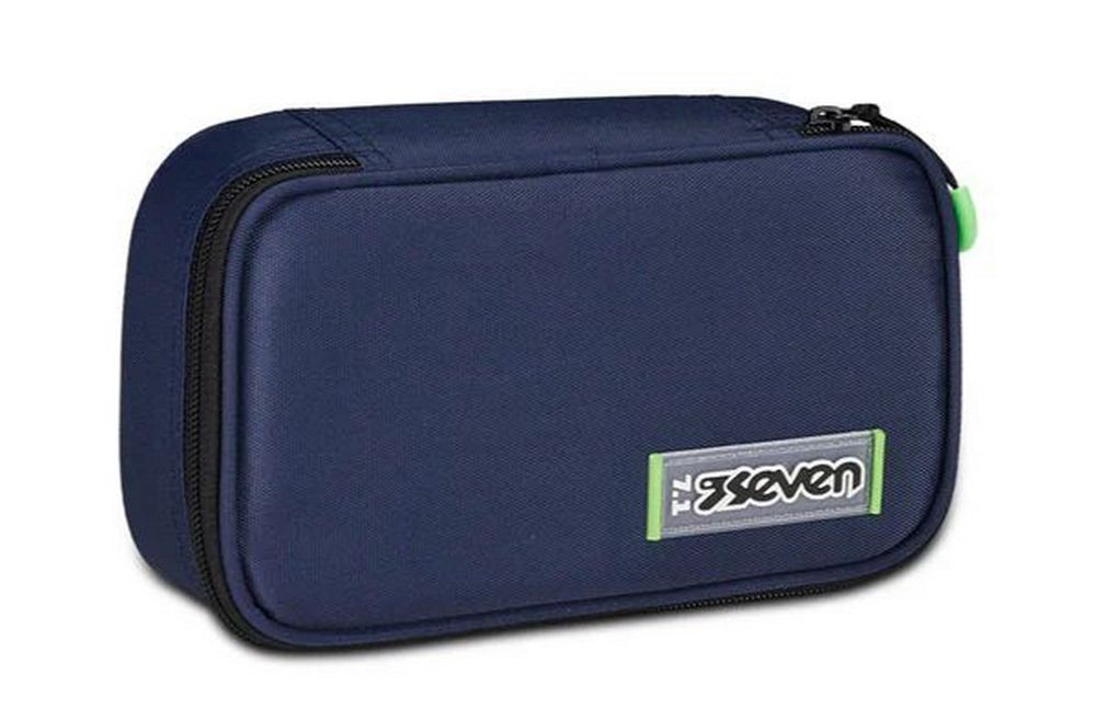 Astuccio scuola Seven Quick Case Freethink Blue Deep