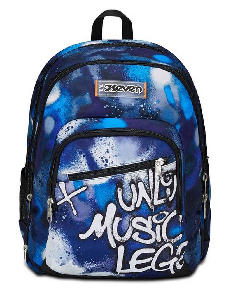 Zaino scuola Seven Advanced Detach Retrocolor