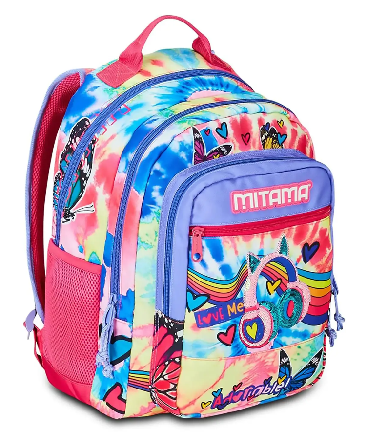 Mitama Tie Music Zaino Scuola New Plus