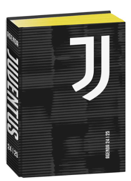 Diaro scuola standard Juventus con copertina opaca 16 mesi