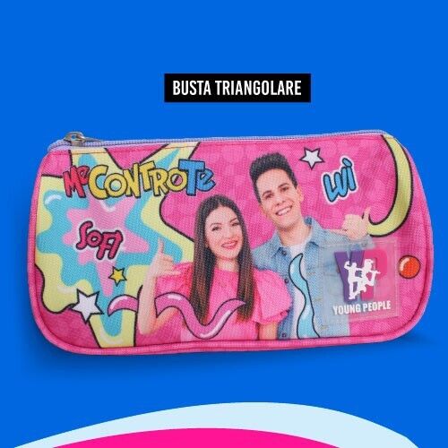 bustone triangolare fucsia 