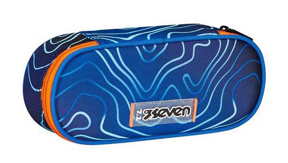 Astuccio scuola Seven Round Plus Mapset Boy