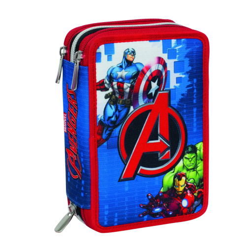 Astuccio Scuola 3 Zip Avengers Earth'S Mightiest Heroes