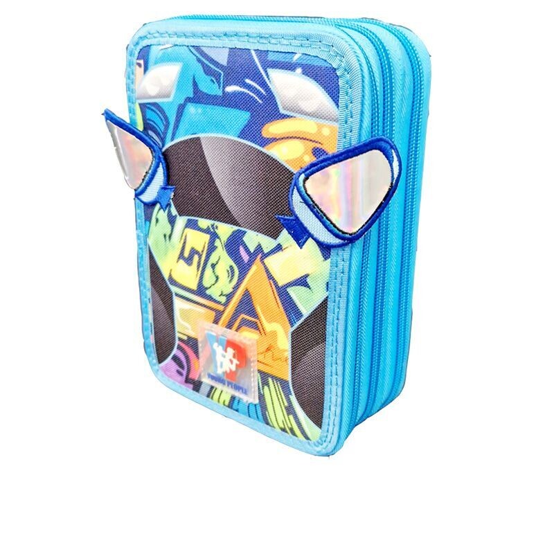 Astuccio 3 zip in tessuto - Boy