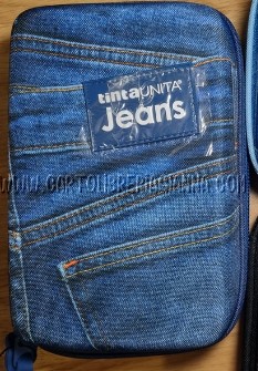 ASTUCCIO ONETIME JEANS TINTA UNITA