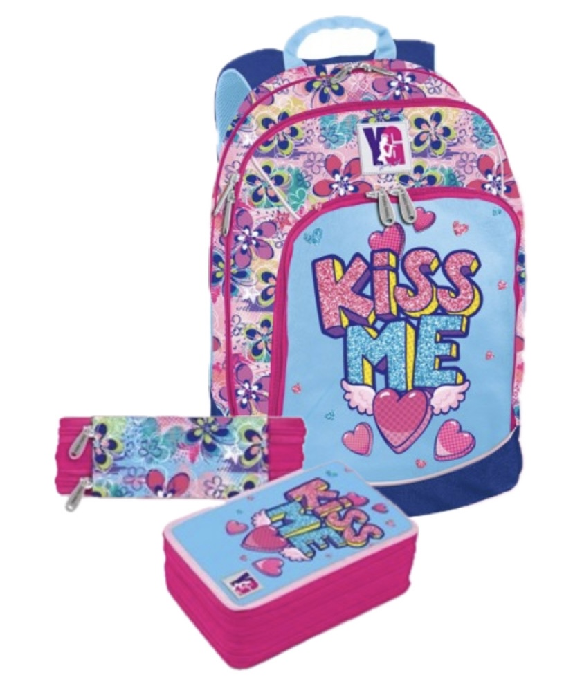 Zaino Dream con Luci Led + Astuccio 3 ZIP