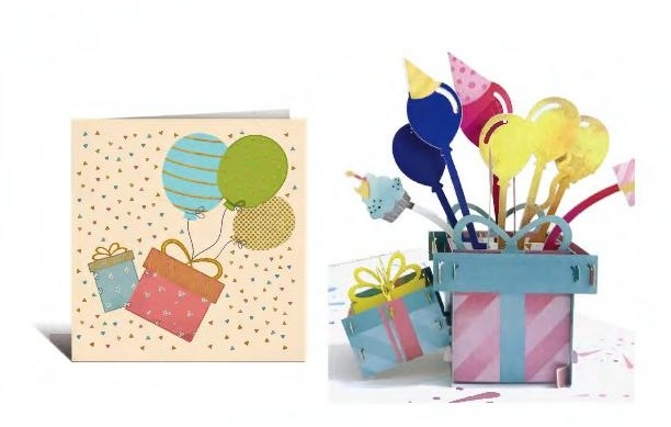 Compleanno Origami