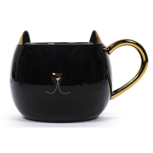 TAZZA GATTO NERA
