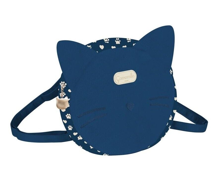 ZAINETTO TONDO CAMOMILLA GATTO BLU