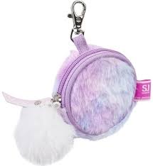 Portamonete rotondo in peluche - Coniglietto