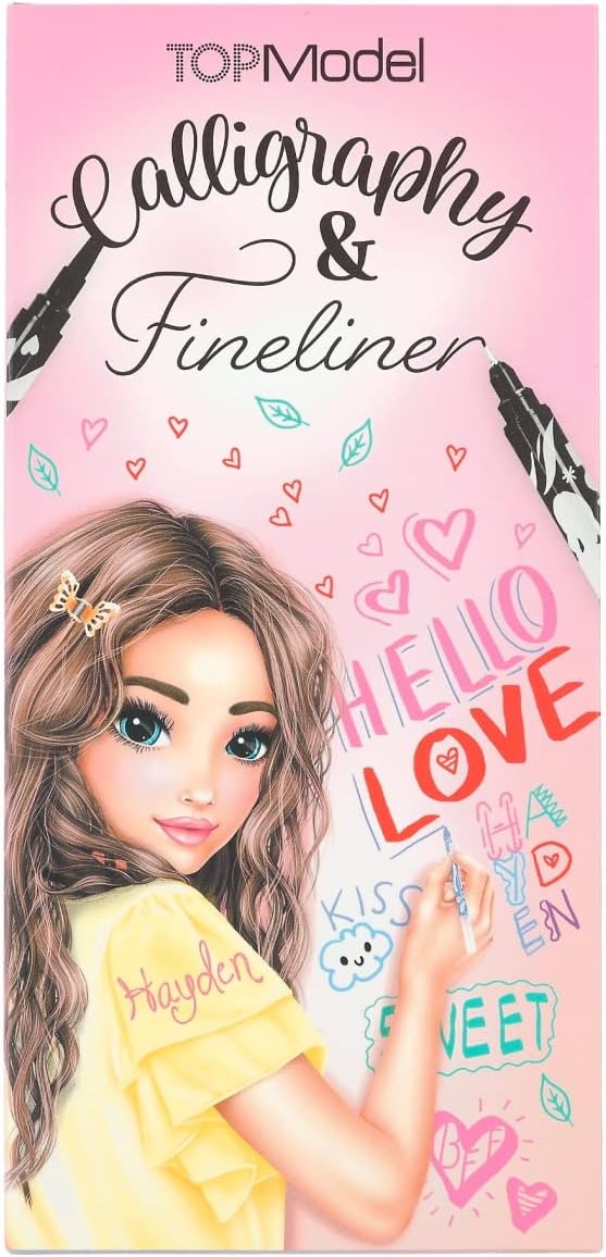 TOP Model Set per Calligrafia e fineliner